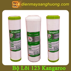 Bộ Lõi Lọc Nước 1,2,3 Kangaroo