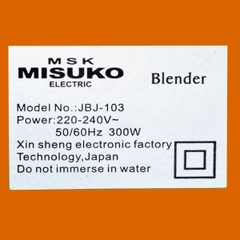 Máy Xay Sinh Tố Đa Năng MISUKO JBJ - 103