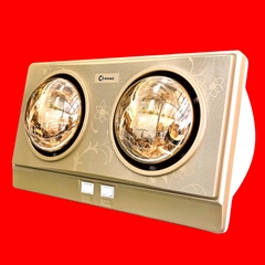 Đèn Sưởi Nhà Tắm 2 Bóng CAMAC - CM02