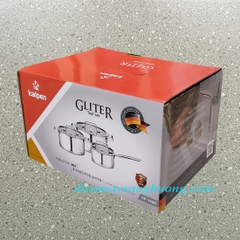 Bộ nồi inox 5 lớp đáy Kalpen KP-3568