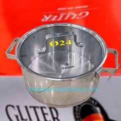 Bộ nồi inox 5 lớp đáy Kalpen KP-3568