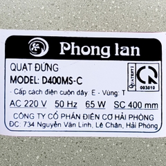 Quạt Cây Phong Lan - D400MS – C