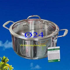 Bộ Nồi inox Liền Khối Cao Cấp Smart Choice BN003