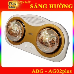 Máy Sưởi Phòng Tắm ABGeco 2 Bóng AG02