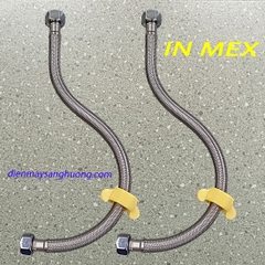Dây Cấp Bình Nóng Lạnh IN.MEX - Dài 40 cm inox 304