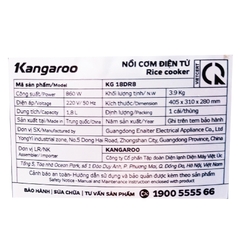 Nồi Cơm Điện Kangaroo 1,8 lít - KG18DR8