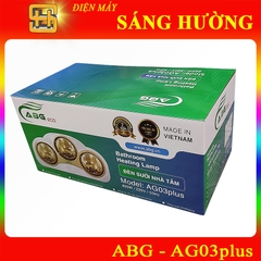 Máy Sưởi Phòng Tắm ABGeco 3 Bóng AG03