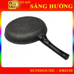 Chảo Nhôm Chống Dính Vân Đá 30cm Sunhouse SBD30