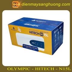 Bình Nóng Lạnh OLYMPIC 15 Lít  Loại Ngang - HITECH – N15L