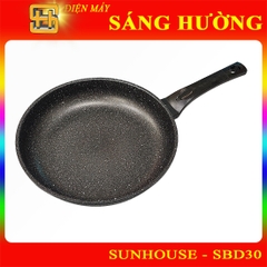 Chảo Nhôm Chống Dính Vân Đá 30cm Sunhouse SBD30