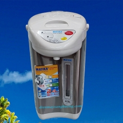 Bình Thủy Điện Matika MTK - 8145 - 4,5L Đun Sôi Và Giữ Ấm Nước Tự Động
