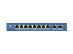 Switch PoE 8 cổng (2 cổng Uplink) DS-3E0310HP-E