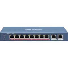 Switch PoE 8 cổng (2 cổng Uplink) DS-3E0310HP-E