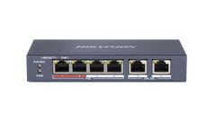 Switch Poe 6 port 2 cổng Uplink DS-3E0106P-E/M