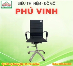 Ghế VP, Tựa Da, Lưng Cao