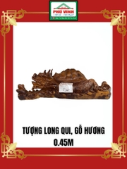 Tượng Long Qui, Gỗ Hương, 0.45m