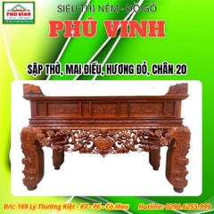 Sập Thờ, Mai Điểu, Hương Đỏ, Chân 20