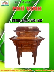 Bàn Thờ, Tràm, 2 Tầng, 1m07