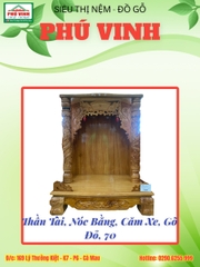 Thần Tài, Nóc Bằng, Căm Xe, Gõ Đỏ, 70