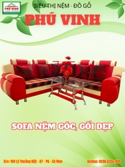 Sofa Nệm Góc, Gối Dẹp