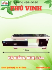 Kệ Kiếng, MDF, 1.6m
