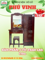Bàn Phấn, 1 Tủ, Thao Lao, 1.0m
