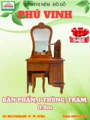 Bàn Phấn, 1 Thùng, Tràm, 0.8m