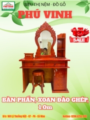 Bàn Phấn, Xoan Đào Ghép, 1.0m