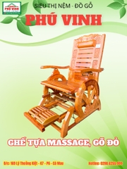 Ghế Tựa Massage, Gõ Đỏ