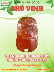 Tranh Lịch, Chung Thủy, Hương, Ghép, 67x40x1.5