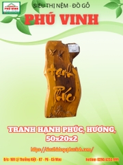 Tranh Hạnh Phúc, Hương, 50x20x2