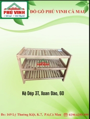 Kệ Dép 3T, Xoan Đào, 60