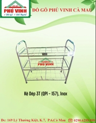Kệ Dép 3T, (QPI - 157), Inox