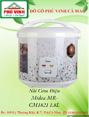 Nồi Cơm Điện Midea MR CM1821 1,8L
