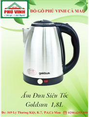 Ấm Đun Siêu Tốc Goldsun GKT2605 1,8L