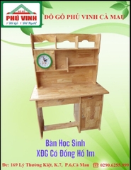 Bàn Học Sinh ,Xoan Đào Ghép,(Đồng Hồ) 1m