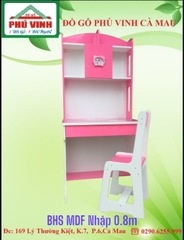 Bàn Học Sinh, MDF Nhập, 0,8m