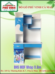 Bàn Học Sinh, MDF Nhập 0,8m