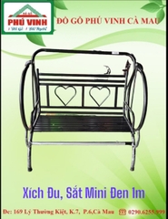 Xích Đu, Sắt Mini, Đen 1m