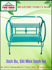 Xích Đu, Sắt Mini Xanh 1m