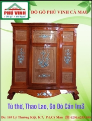 Tủ Thờ, Thao Lao, Gõ Cẩn, 1m3