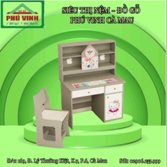 Bàn Học hello Kitty, Kèm Ghế  - 1.0m
