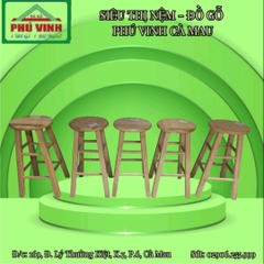 Ghế Ngồi Bar, Xoan Đào Ghép - 60