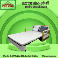 Giường Xếp Korea, Nệm, Khung Sắt - 1m2