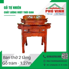 Bàn Thờ, Tràm, Cẩn  - 1.27m