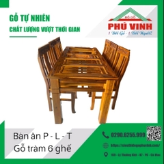 Bàn Ăn Phước - Lộc - Thọ, Tràm - 8 x 16
