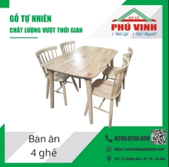 Bàn Ăn, Cao Su    -  70 x 120