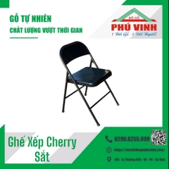 Ghế Xếp, Sắt, Cherry