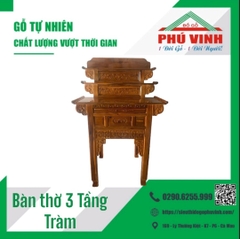 Bàn Thờ, 3 Tầng