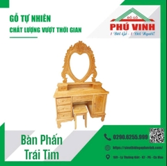 Bàn Phấn Trái Tim